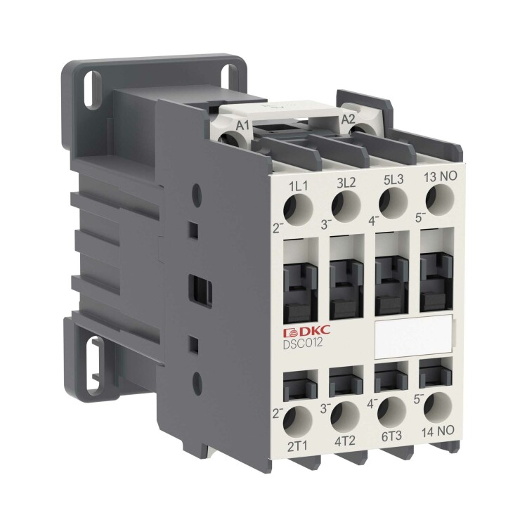 Магнитный контактор YON DSC012 12A 5,5кВт AC3 3P кат.24В DC 1НО DSC012-3C10D024