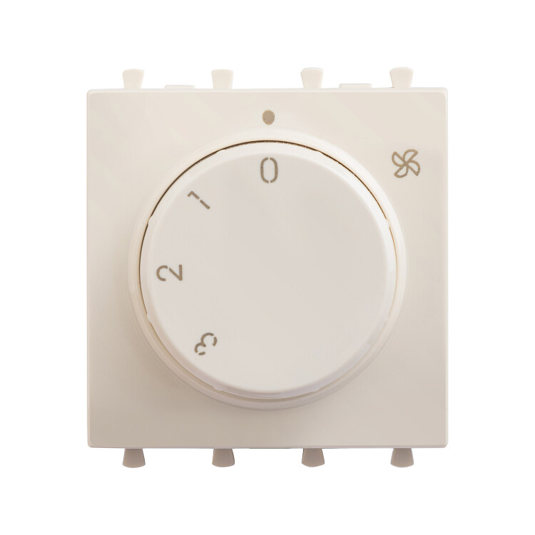 Механизм управления вентиляторами модульный, "Avanti", "Ванильная дымка", 2 модуля 4405172