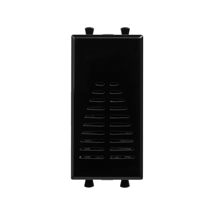 Звонок модульный, "Avanti", "Черный квадрат", 1 модуль 4402191