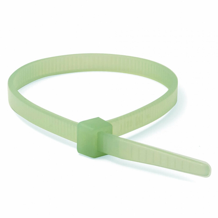 Хомут P6.6 устойчивый к высоким температурам, зеленый, 3,6x200 (новый аналог 25214SRCT) 25214CT