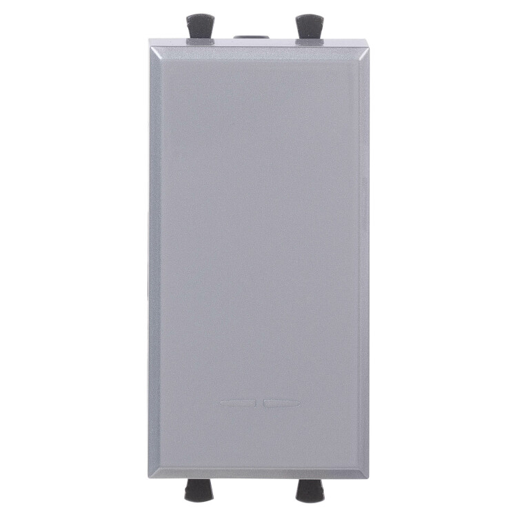 Выключатель модульный "Avanti", "Закаленная сталь", 1 модуль 4404101