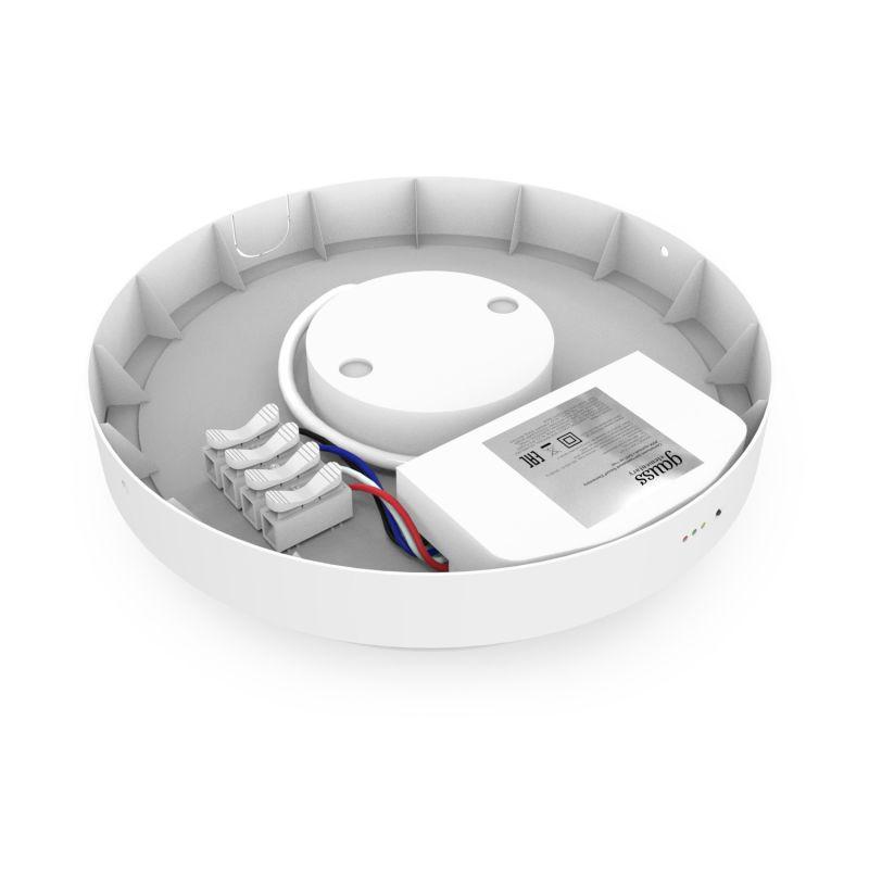 Светильник светодиодный Elementary 12Вт 4000К IP54 1080лм d205х65мм ДБП круг настенно-потолочный с БАП 126411212A