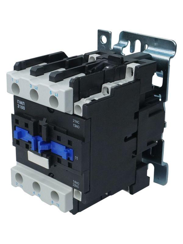 Пускатель ПМЛ-3100 УХЛ4 Б 40А кат. 380В AC 1НО+1НЗ IP20 без реле ET511492