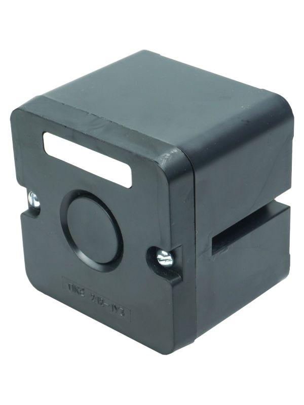 Пост управления ПКЕ 212-1 У3 10А 660В 1 элемент накладной IP40 черн. цилиндр ET519067