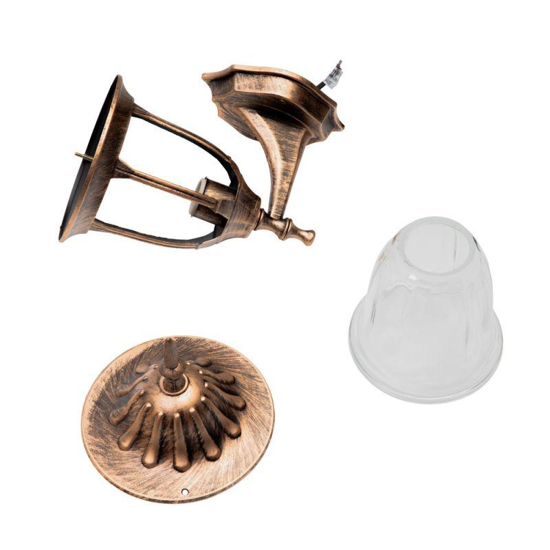 Светильник 4502 (НБУ 60Вт) 60Вт E27 IP43 улично-садовый бронза 10530