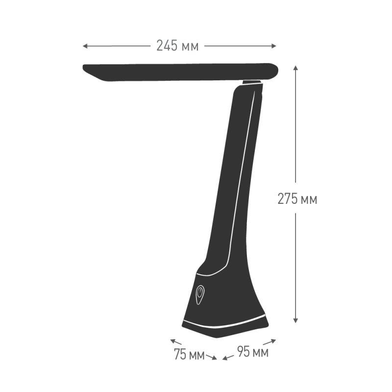 Фото товара Светильник настольный UF-733 С01 LED 8Вт 3 ур. ярк. бел. 14183
