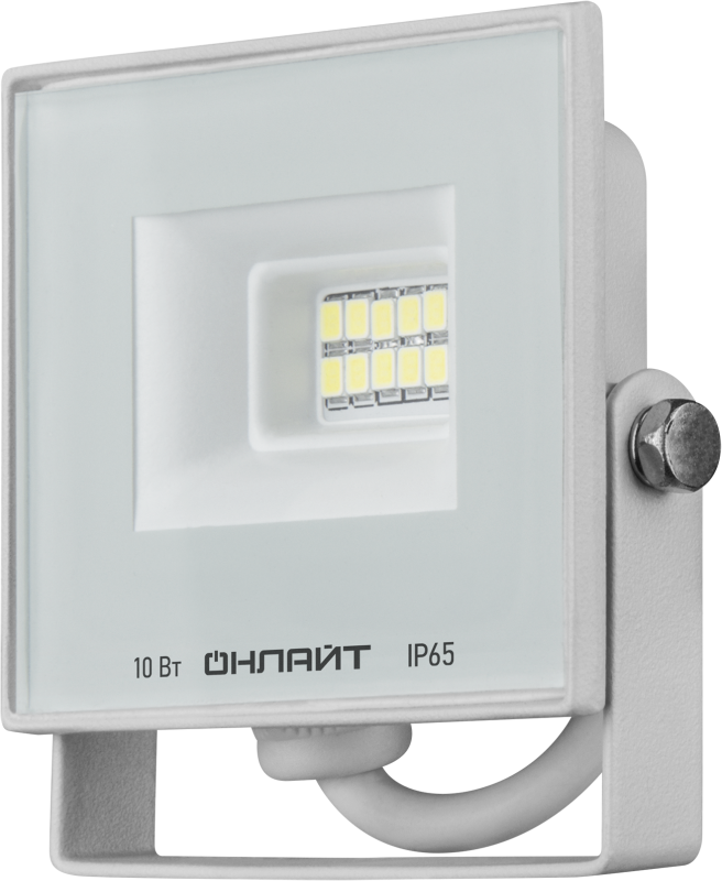 Светильник ОНЛАЙТ 90 131 OFL-10-6K-WH-IP65-LED 90131