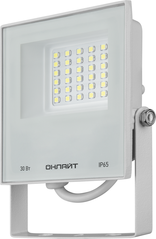 Прожектор светодиодный 90 135 OFL-30-6K-WH-IP65-LED 30Вт 6000К IP65 2400лм бел. 90135