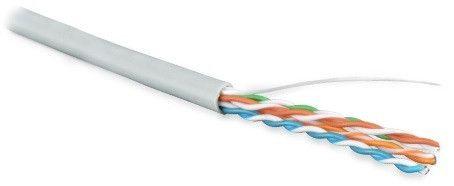 Фото товара Кабель витая пара U/UTP кат.5E 4х2х24AWG solid PVC UUTP4-C5E-S24-IN-PVC-GY-305 сер. (м) 41903