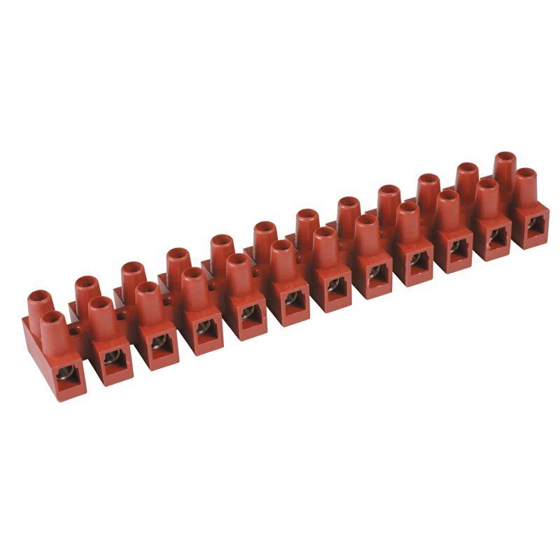 Колодка клеммная фибергласс 12х4мм винт. ф/г OK-433-12-FV 43312FV