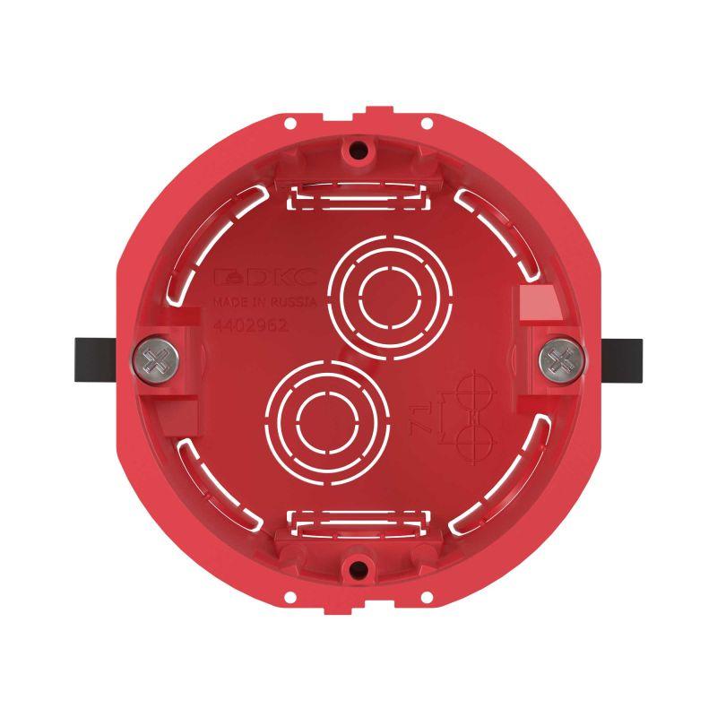 Подрозеточная коробка для полых стен, глубиной 60мм, 2 модуля 4402962