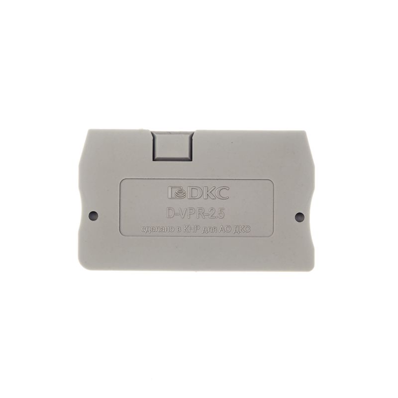 Фото товара Изолятор торцевой для клемм VPR-2.5 D-VPR-2.5