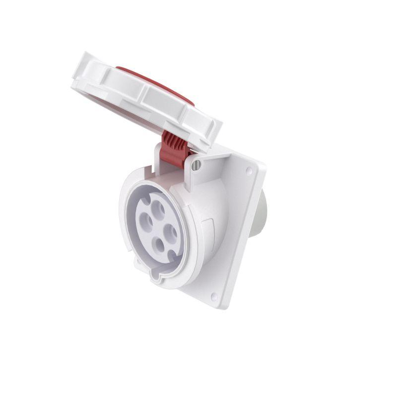 Розетка панельная с наклоном IP67 16А 3P+E 400В DIS4181666