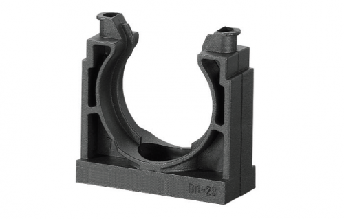 Держатель DN 48 мм, полиамид, цвет черный PAS48N