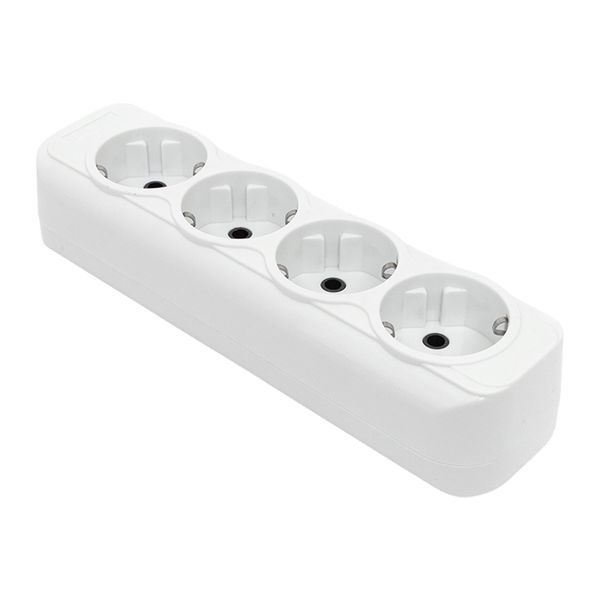 Колодка 4 гн. 16А 3,5кВт с/з Эксперт PROxima AKB16-4