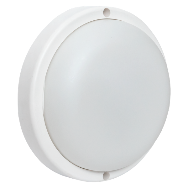 Светильник светодиодный ЖКХ круг ДПО-1300 с микроволновым датчиком движения 12Вт 6500K IP65 LUMA EKF BKL-1300DM-R-12-6500