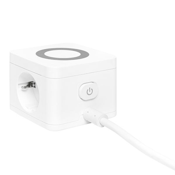 Удлинитель "Куб" 2х1.3м 3USB 2.4А+зарядное устройство 1кв.мм UBA-CUB-3-WC