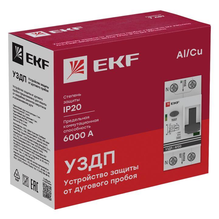 Устройство защиты от дугового пробоя (УЗДП) 1P+N 32А PROxima afdd-2-32-pro