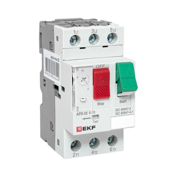 Автомат пуска двигателя АПД-32 6-10А EKF apd-me-10