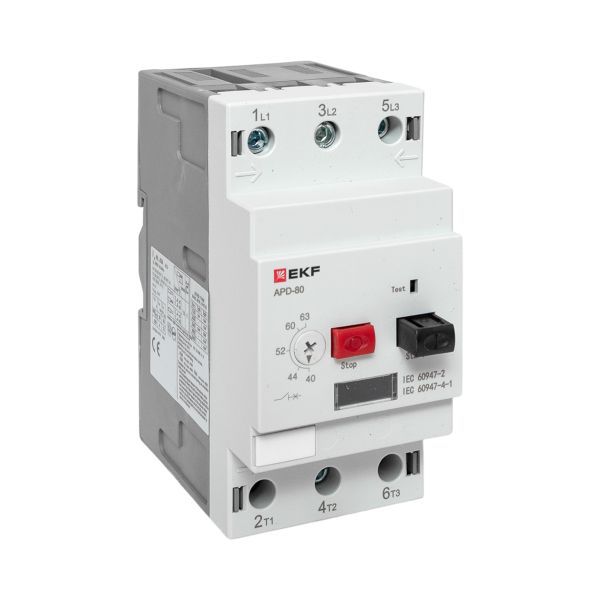 Автомат пуска двигателя АПД-80 40-63А EKF apd80-me-63