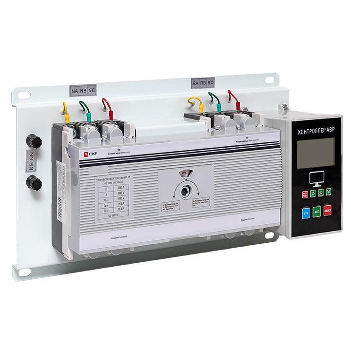 Фото товара Устройство автоматического ввода резерва АВР 3п 100/100А ТСМ PROxima ats-tsm-100A-3p-pro