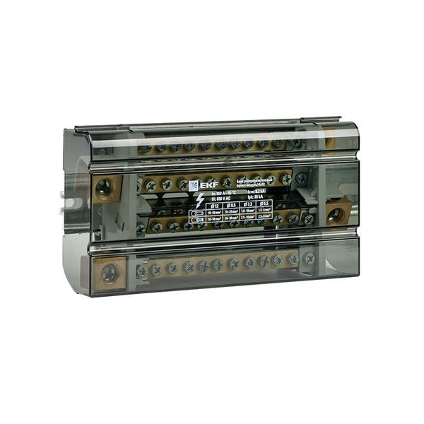 Блок распределительный (кросс-модуль) 160A (4x12) PROxima db-160-4x12