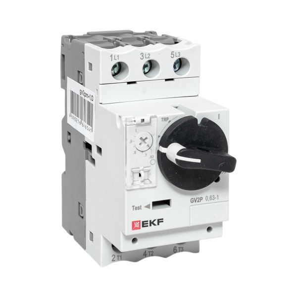 Автомат пуска двигателя GV2P 0,63-1А EKF gv2pm-1.0
