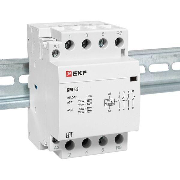 Контактор модульный КМ 63А 3NО+NC (3 мод.) km-3-63-31