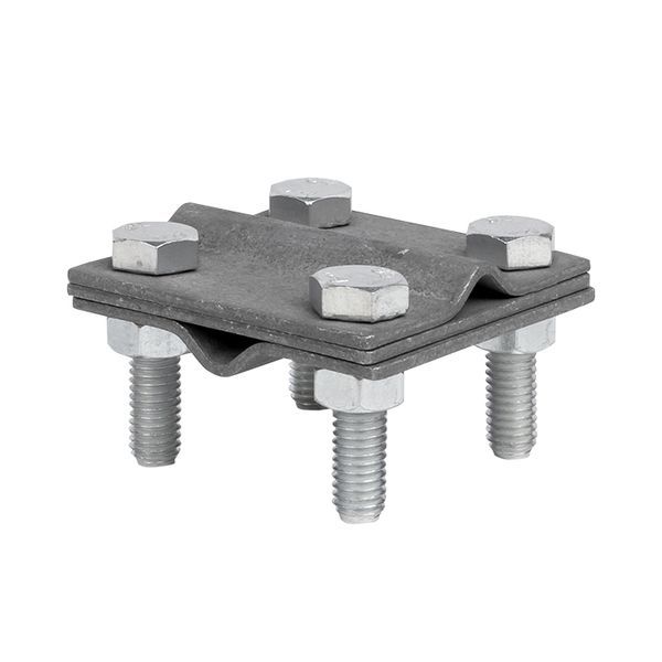 Фото товара Зажим крестовидный прут-прут (3 пластины 57x57мм) HZ PROxima lp-55758