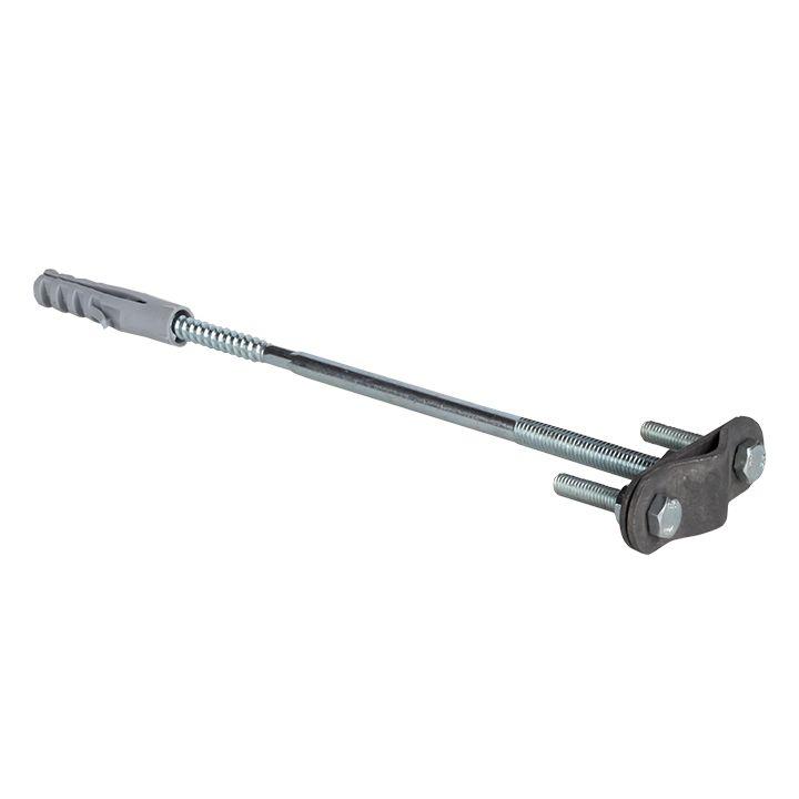 Фото товара Крепление молниеприемника к стене D=16 мм L=100мм хомут HZ PROxima lp-04100