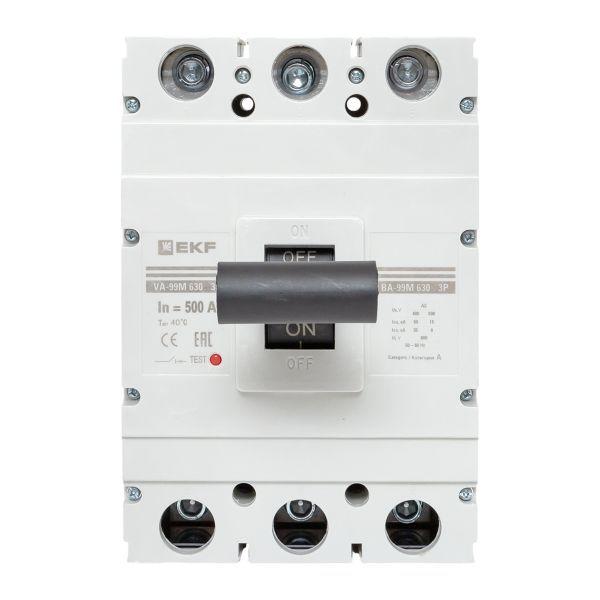 Выключатель автоматический 3п 630/500А 50кА ВА-99М PROxima mccb99-630-500m