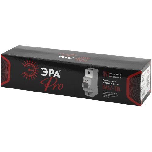 Выключатель автоматический модульный 3п C 100А ВА47-100 Pro NO-901-31 ЭРА Б0031792