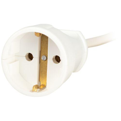 Удлинитель-шнур 1х3м с заземл. 10А IP20 UX-1е-3m ПВС 3х0.75 Б0039817