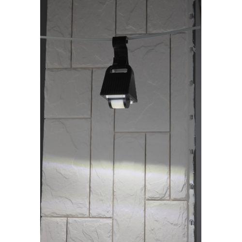 Светильник садовый ERAFS024-05 16LED 50лм подвесной с датчиком движения солнечная батарея Б0044245