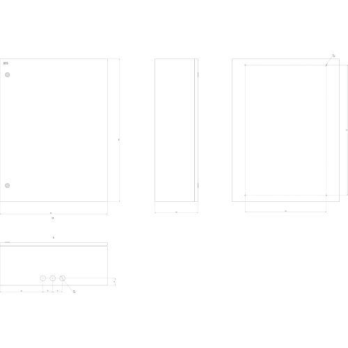 Корпус металлический ЩМП-4-0 76 УХЛ3 800х600х240 IP31 NO_SIMPLE_STM_SHMP-4-0 IP31 Б0046706