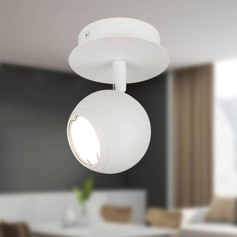 Фото товара Светильник настенно-потолочный спот OL36 WH MR16 GU10 IP20 бел. Б0056369