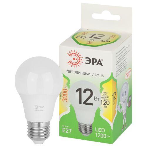 Лампа светодиодная LED 12 Вт 1200Лм 3000К груша теплый E27 220-240В LED A60-12W-830-E27 Green Line Б0067110