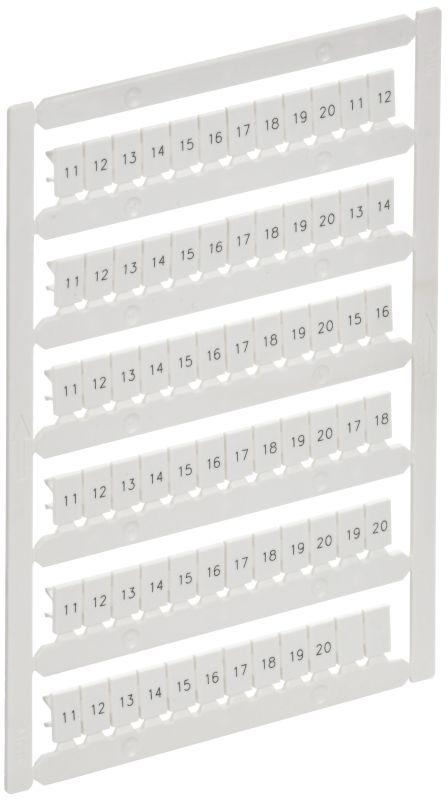 ARMAFIX Маркер для CTS/CP 4мм2 с символами 1120 IEK AF-CT10D-M-004-02