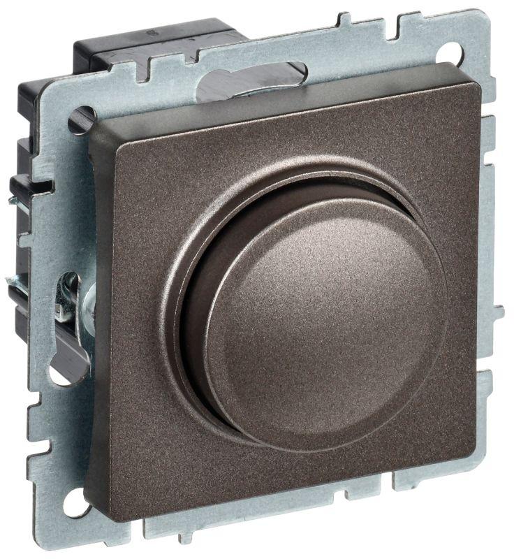 Фото товара Светорегулятор СП BRITE пов-наж. 600Вт СС10-1-0-БрТБ бр. BR-D20-0600-K45
