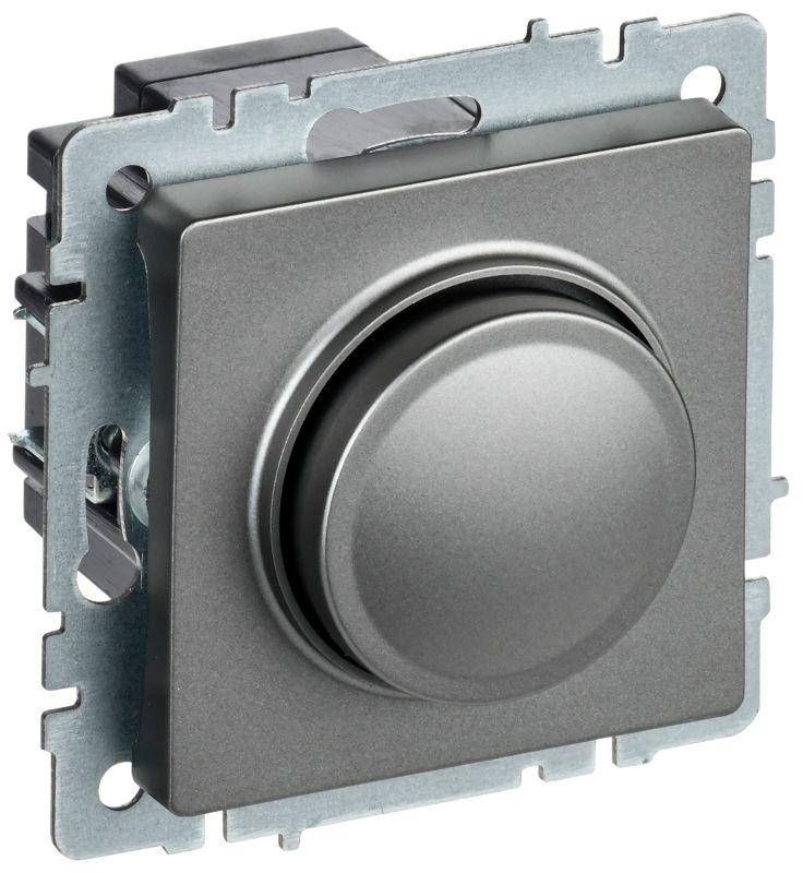 Фото товара Светорегулятор СП BRITE пов-наж. 600Вт СС10-1-0-БрС сталь BR-D20-0600-K46