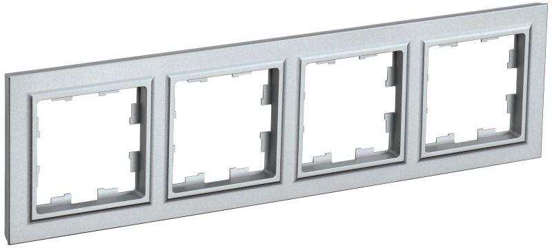 Рамка 4-м BRITE РУ-4-БрА алюм. BR-M42-K47