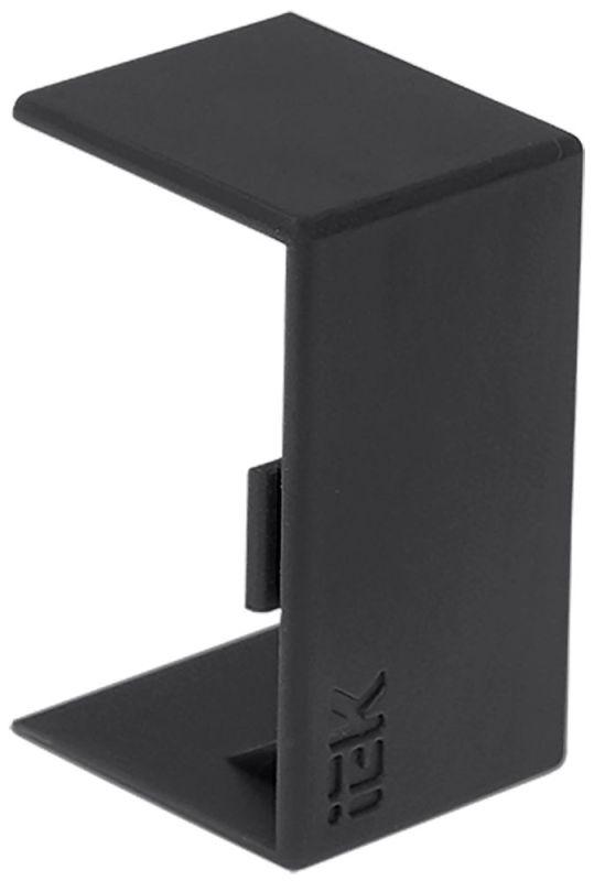 ELECOR Соединитель на стык КМС 20х10 черный (4шт/компл) EL-KK10D-S-020-010-K02