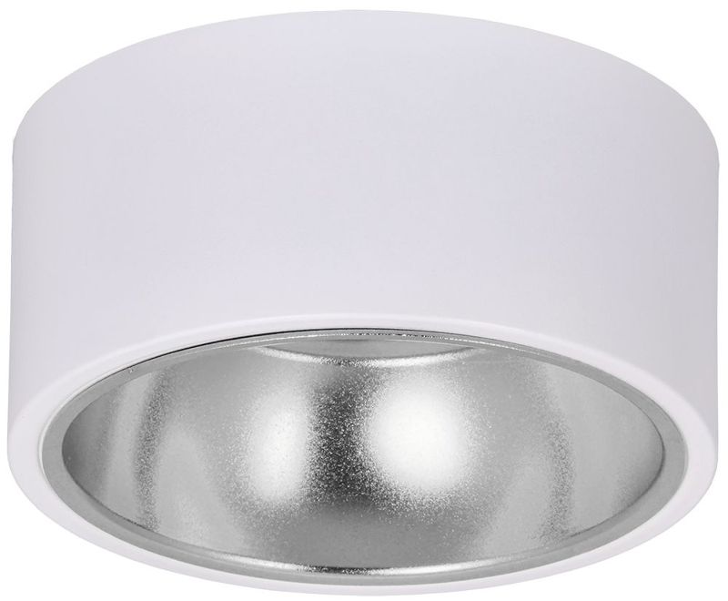 Светильник 4017 накладной потолочный под лампу GX53 бел./хром LT-UPB0-4017-GX53-1-K54