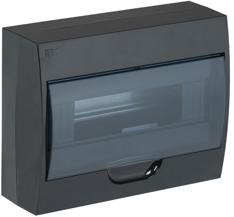 Корпус ЩРН-П-12 Krepta 3 IP41 навесной пластик. черн. MKP12-N-12-41-K02