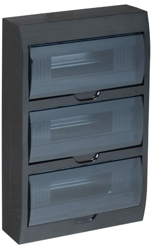 KREPTA 3 Корпус пластиковый ЩРН-П-36 IP41 черный MKP12-N-36-41-K02