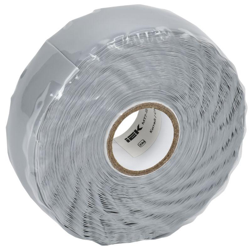 MIXTAPE PRO Изолента самослипающаяся силиконовая резиновая 0,5х25мм 9,1м 70 IEK MT7-IZ32-D05-25-D91