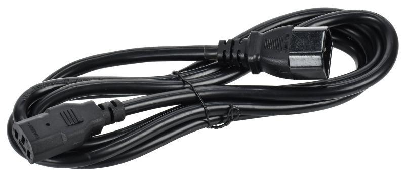 Кабель электропитания PDU 3х1,5 2М с разъёмами С13-C14 PC-C13C14-2M