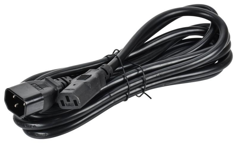 Кабель электропитания PDU 3х1,5 3М с разъёмами С13-C14 PC-C13C14-3M