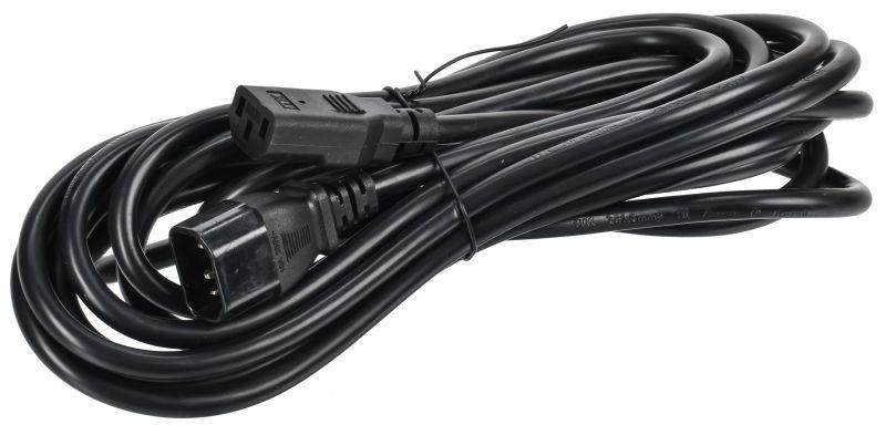 Кабель электропитания PDU 3х1,5 5М с разъёмами С13-C14 PC-C13C14-5M