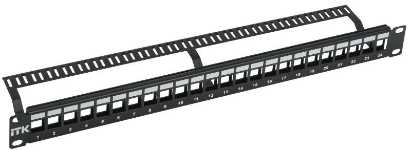 1U Модульная патч-панель UTP 24 порта PP24-1UMU